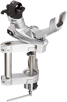 SHIMANO - シマノV―HOLDERロングタイプ、ゲキハヤサポート付、歩位Vウィング構造竿受け シマノ V-HOLDER ブイホルダー ゲキハヤサポート ブルー/グレー